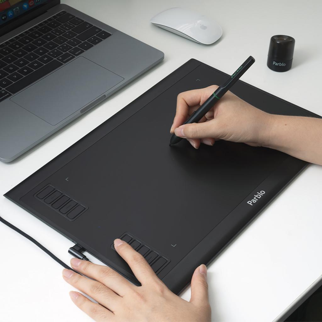 Графічний планшет Parblo A610 Plus V2 Black (A610PLUSV2) - зображення 7