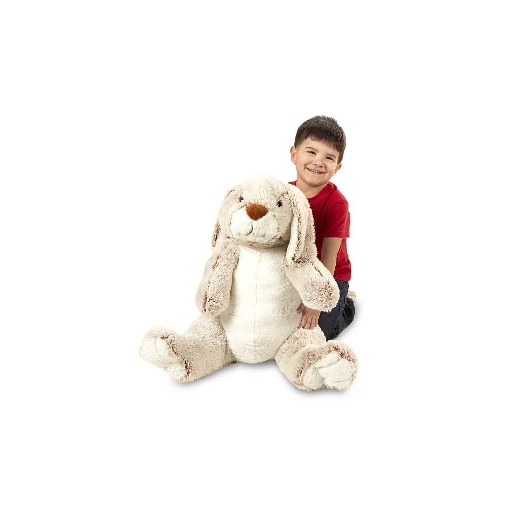 М'яка іграшка Melissa&Doug Величезний плюшевий кролик Джамбо, 61 см (MD40404) - зображення 3