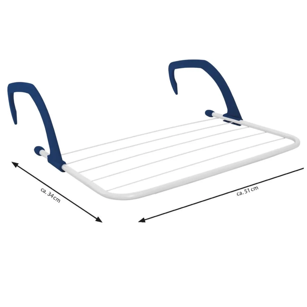 Сушарка для білизни Casa Si Hot White Навісна (CS92723H15) (DAS302375) - зображення 2