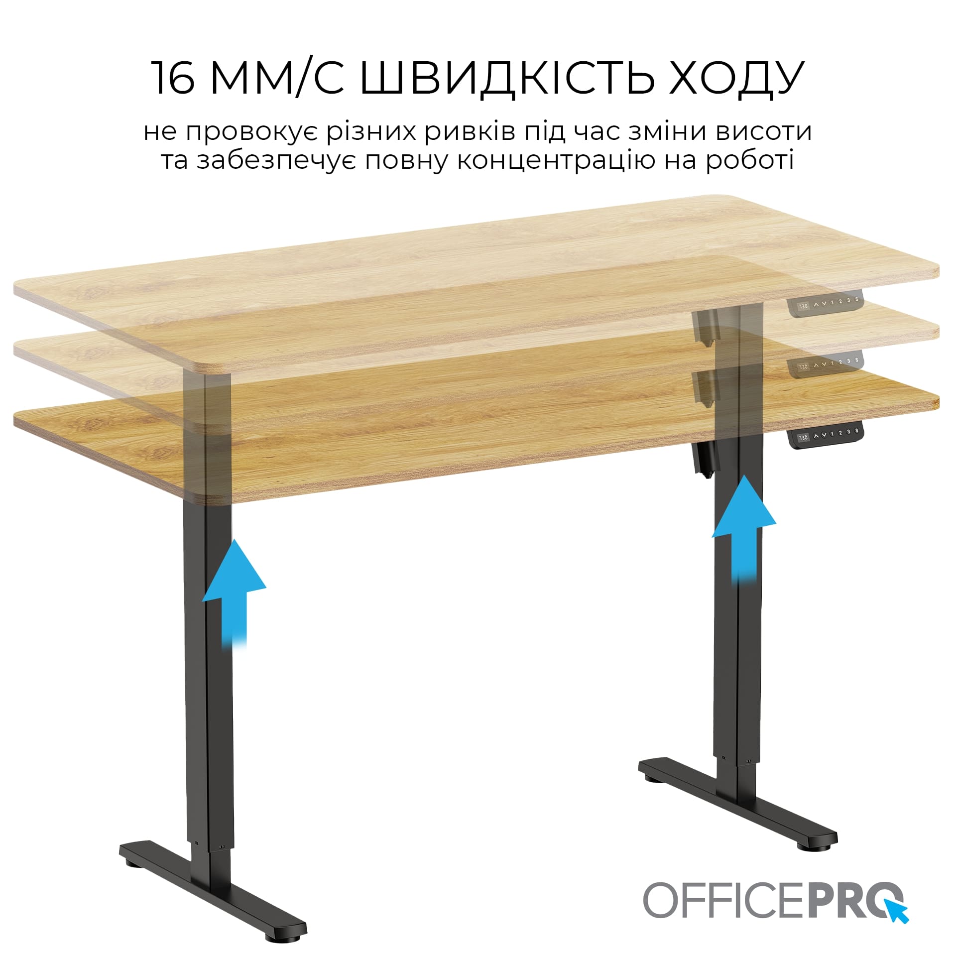 Комп`ютерний стіл OfficePro ODE1470LW - изображение 4