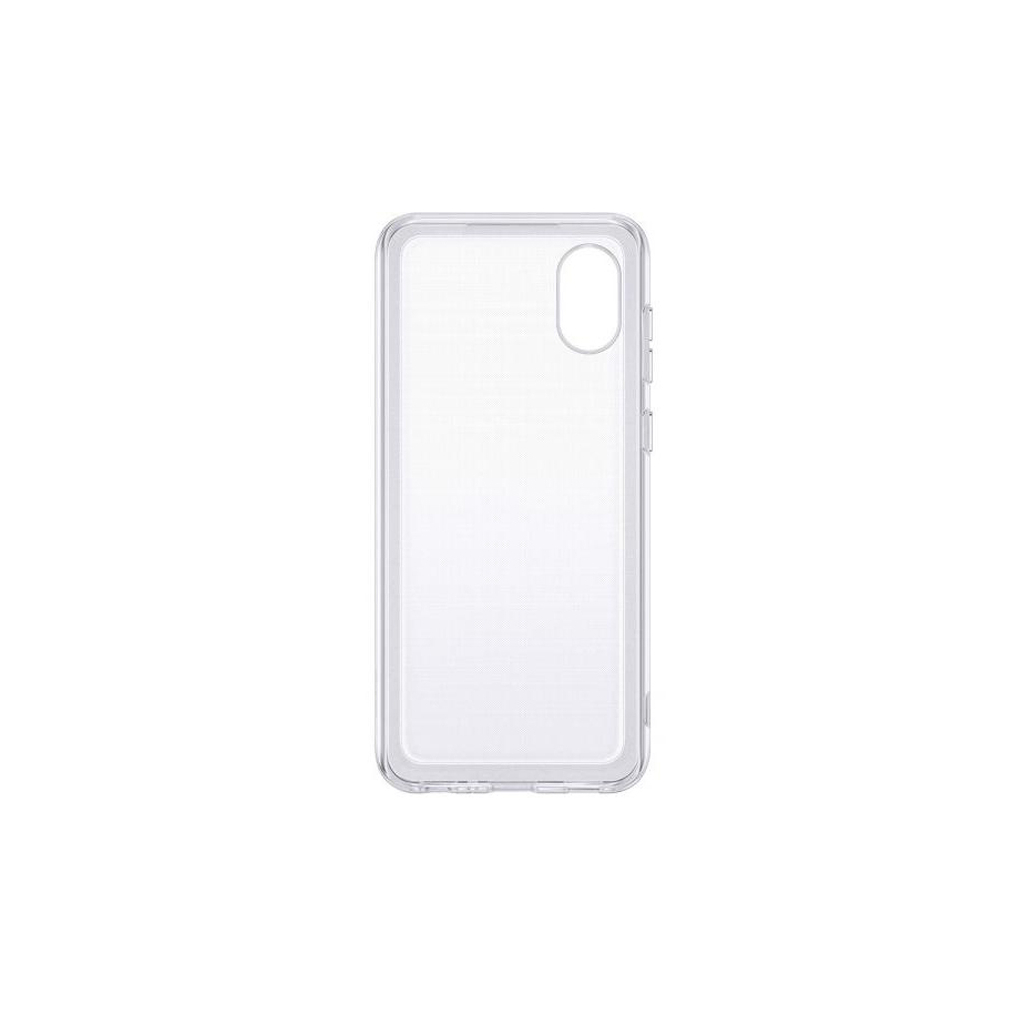 Чохол до мобільного телефона Samsung A03 Soft Clear Cover Transparent (EF-QA032TTEGRU) - зображення 2