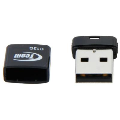 USB флеш накопичувач Team 16GB C12G Black USB 2.0 (TC12G16GB01) - зображення 4