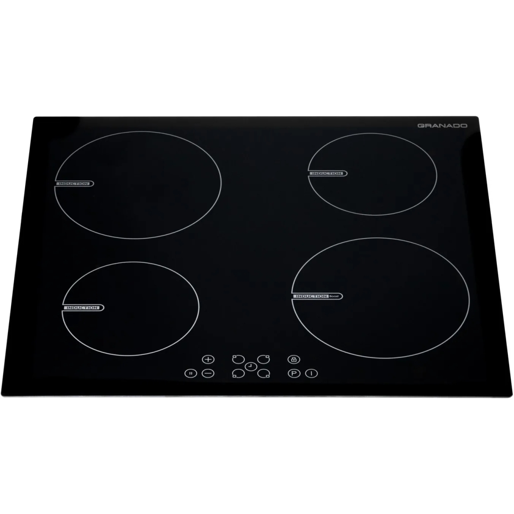 Варочна поверхня GRANADO GIH 614 black glass - зображення 2