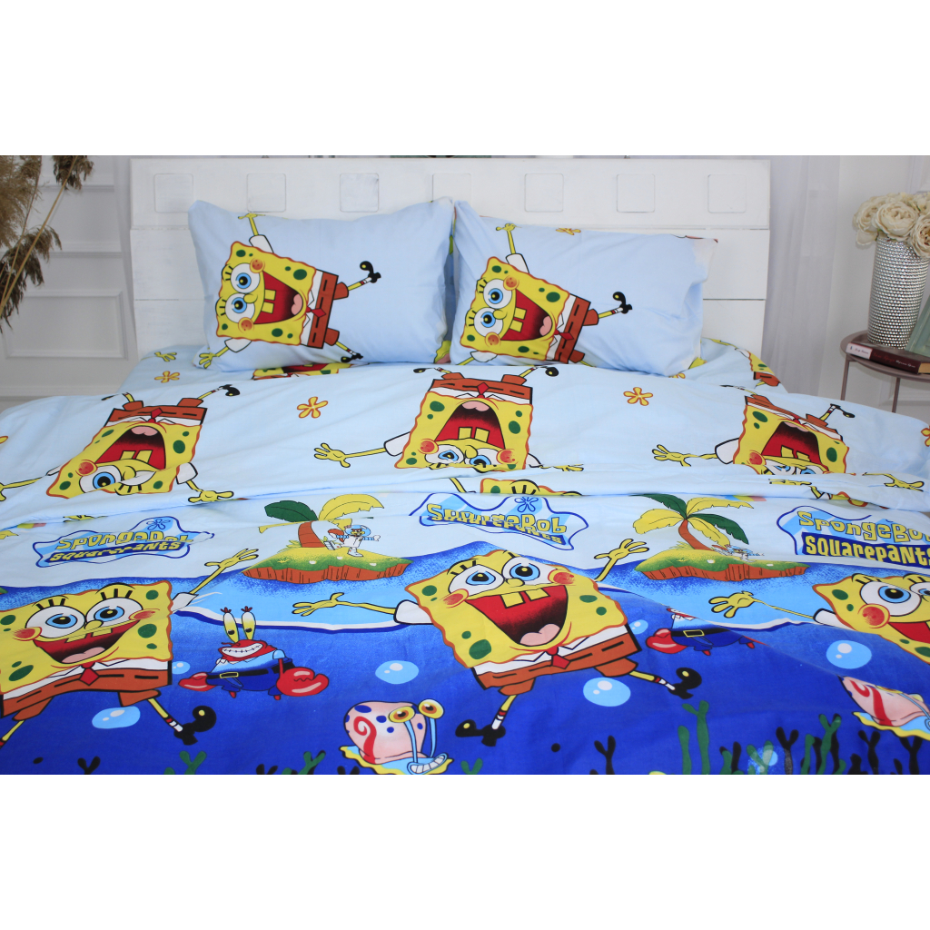 Постільна білизна MirSon Бязь Premium 17-0319 Spanch + Patrik Сімейна 160x220 (2200002359856) - зображення 2