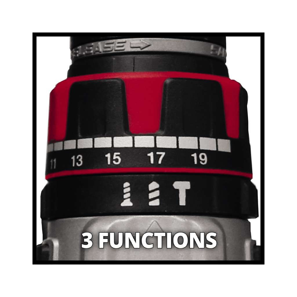 Шуруповерт Einhell TP-CD 18/80 Li-i BL - Solo, PXC 18В, 80Нм (без АКБ та ЗП) (4514305) - изображение 6