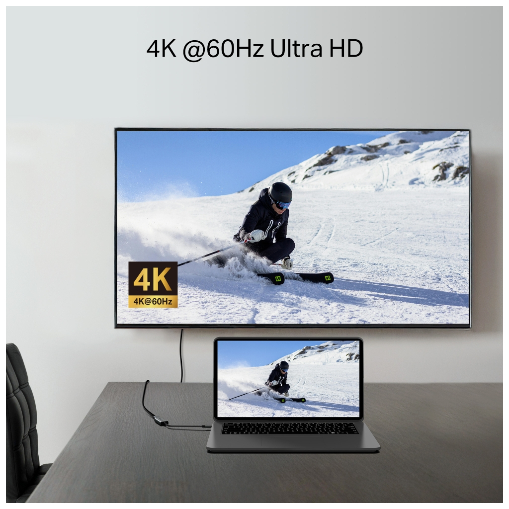 Перехідник USB-C F to HDMI M black TP-Link (UA520C) - изображение 5