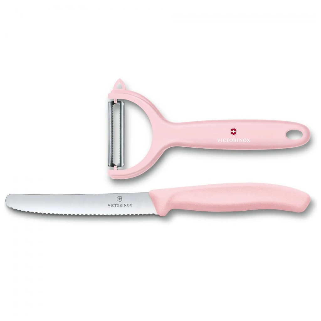 Набір ножів Victorinox SwissClassic Paring Set Tomato and Kiwi Light Pink (6.7116.23L52) - зображення 2