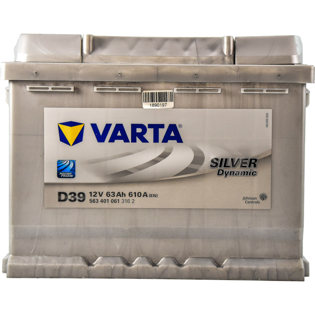 Акумулятор автомобільний Varta Silver Dynamic 63Аh (563401061) - зображення 1
