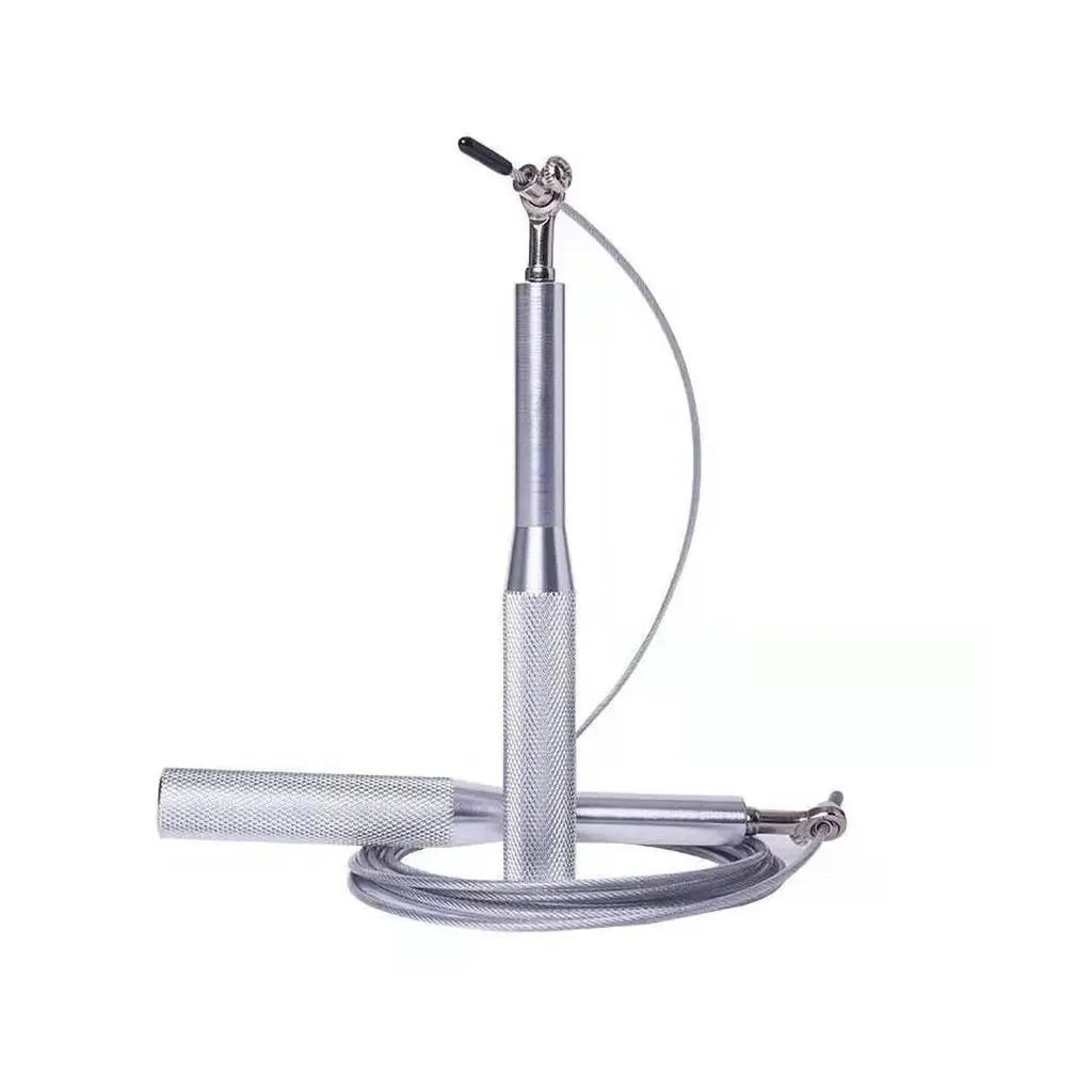 Скакалка PowerPlay 4207 швидкісна алюмінієва Срібна (PP_4207_Silver) - изображение 2