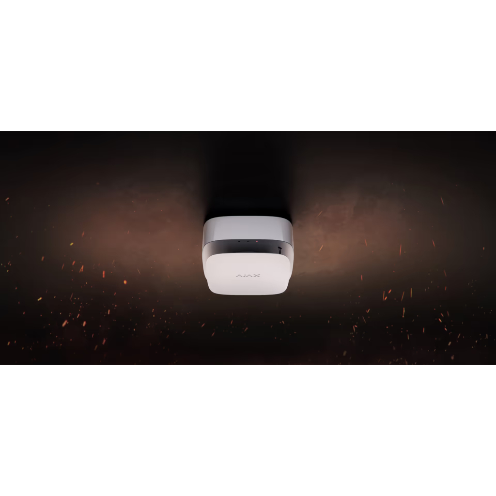 Датчик диму Ajax FireProtect 2 SB Heat/Smoke/CO white - изображение 7