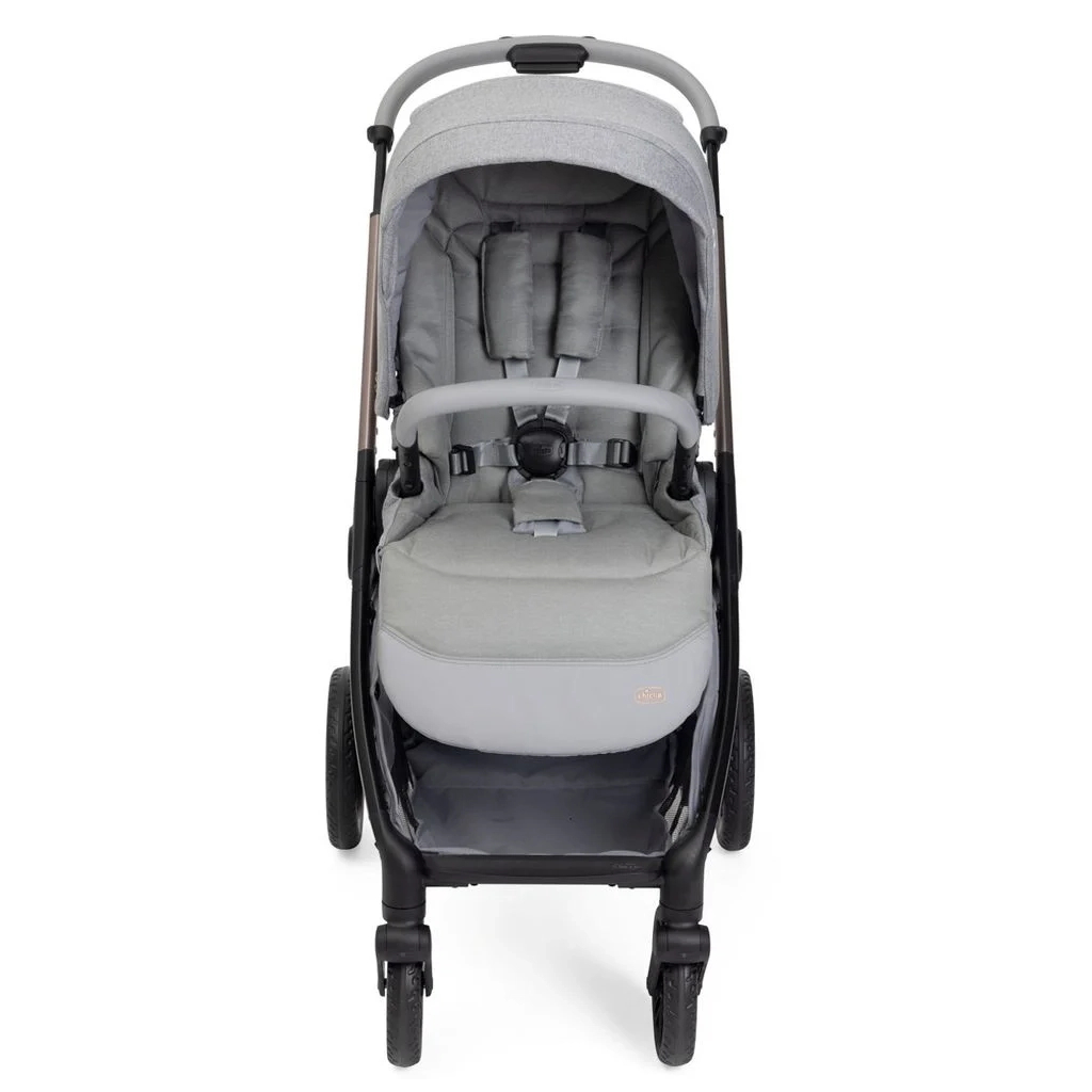 Коляска Chicco 2 в 1 Bellagio світло сіра (2900990878024) (87136.40.01) - зображення 3