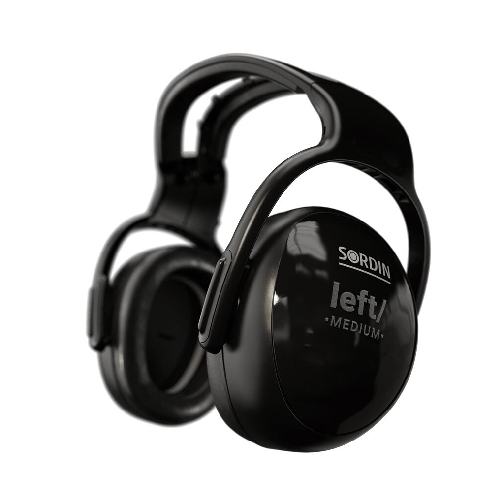 Тактичні навушники Sordin Left/Right Medium Black (62000-04-S) - зображення 1