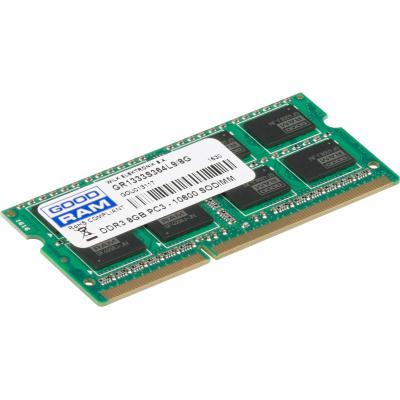 Модуль пам'яті для ноутбука SoDIMM DDR3 8GB 1333 MHz Goodram (GR1333S364L9/8G) - зображення 2