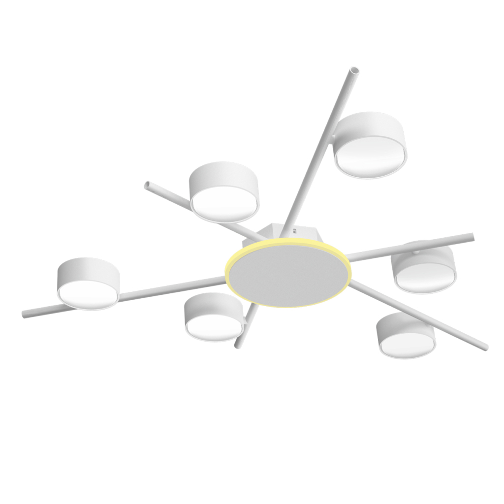 Світильник Videx під лампу 6xGX53 (VL-SPF22B-WB) - зображення 2