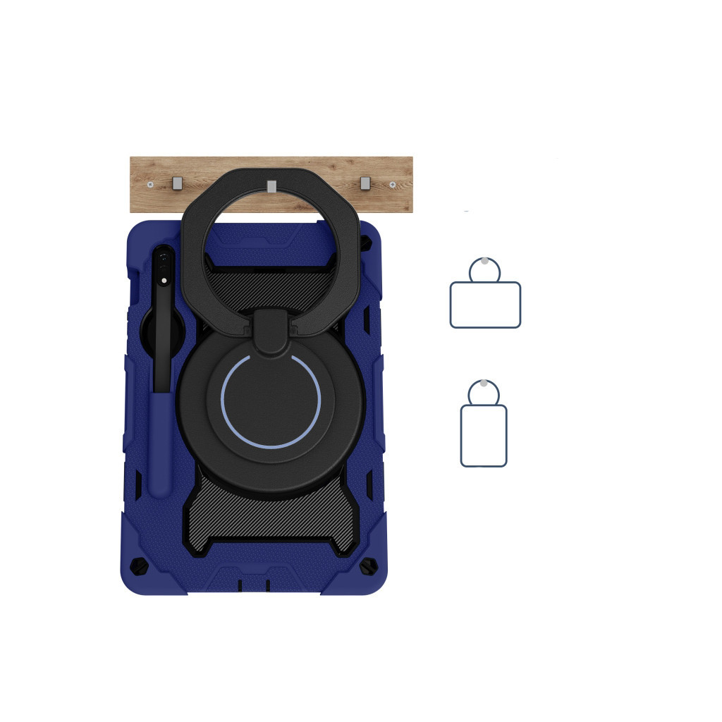 Чохол до планшета BeCover Samsung Galaxy Tab S9 (SM-X710/SM-X716)/S9 FE (SM-X510/SM-X516B) 11.0" Blue (710766) - зображення 4