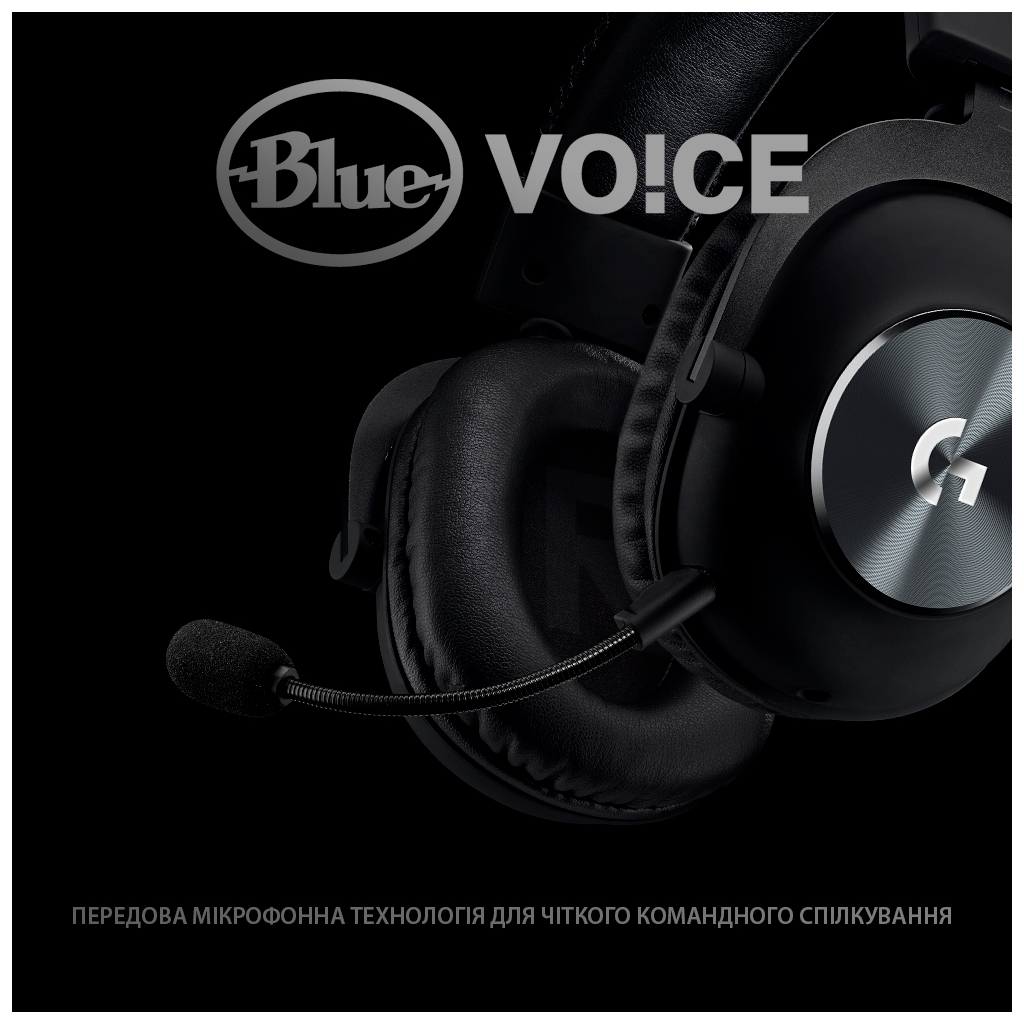 Навушники Logitech G PRO X Gaming Headset Black (981-000818) - зображення 8