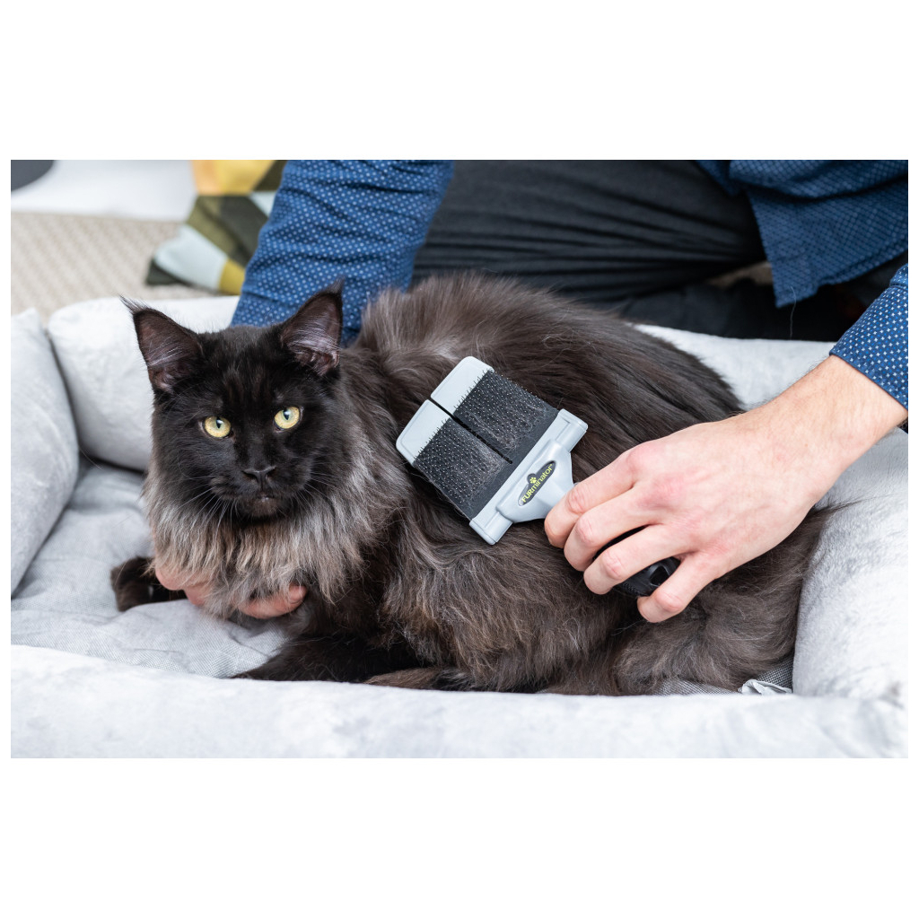 Гребінець для тварин FURminator пуходерка жорстка L (4048422153184) - изображение 11