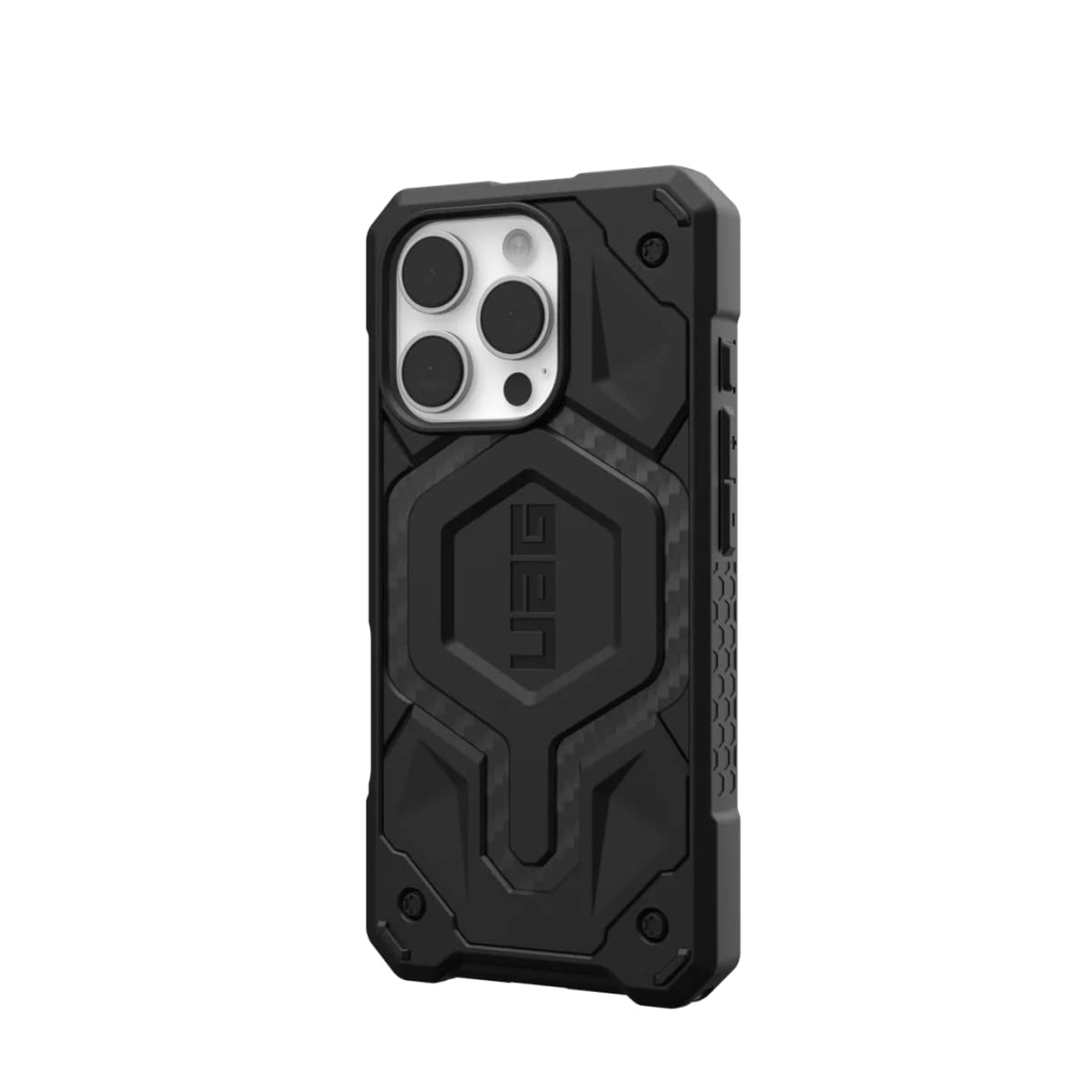 Чохол до мобільного телефона UAG iPhone 16 Pro Monarch Pro Magsafe Carbon Fiber (114456114242) - зображення 4