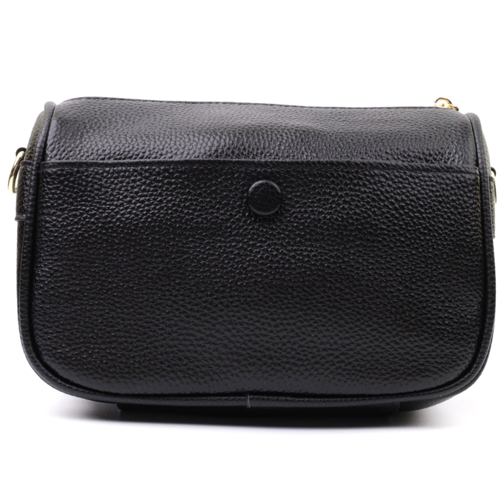 Сумка Vintage З натуральної шкіри Чорна (22590) - зображення 7