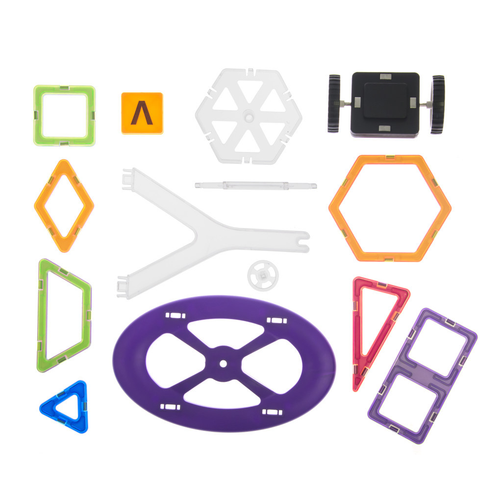 Конструктор Magplayer Набір 118 ел. (MPT-118) - зображення 4