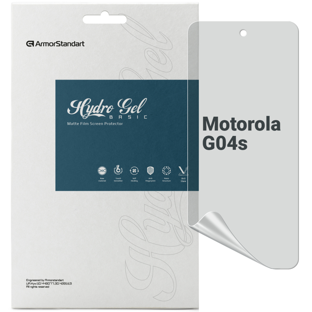 Плівка захисна Armorstandart Matte Motorola G04s (ARM77435) - зображення 1