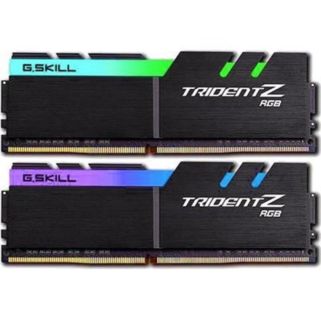Модуль пам'яті для комп'ютера DDR4 16GB (2x8GB) 3200 MHz Trident Z RGB G.Skill (F4-3200C16D-16GTZR) - зображення 1