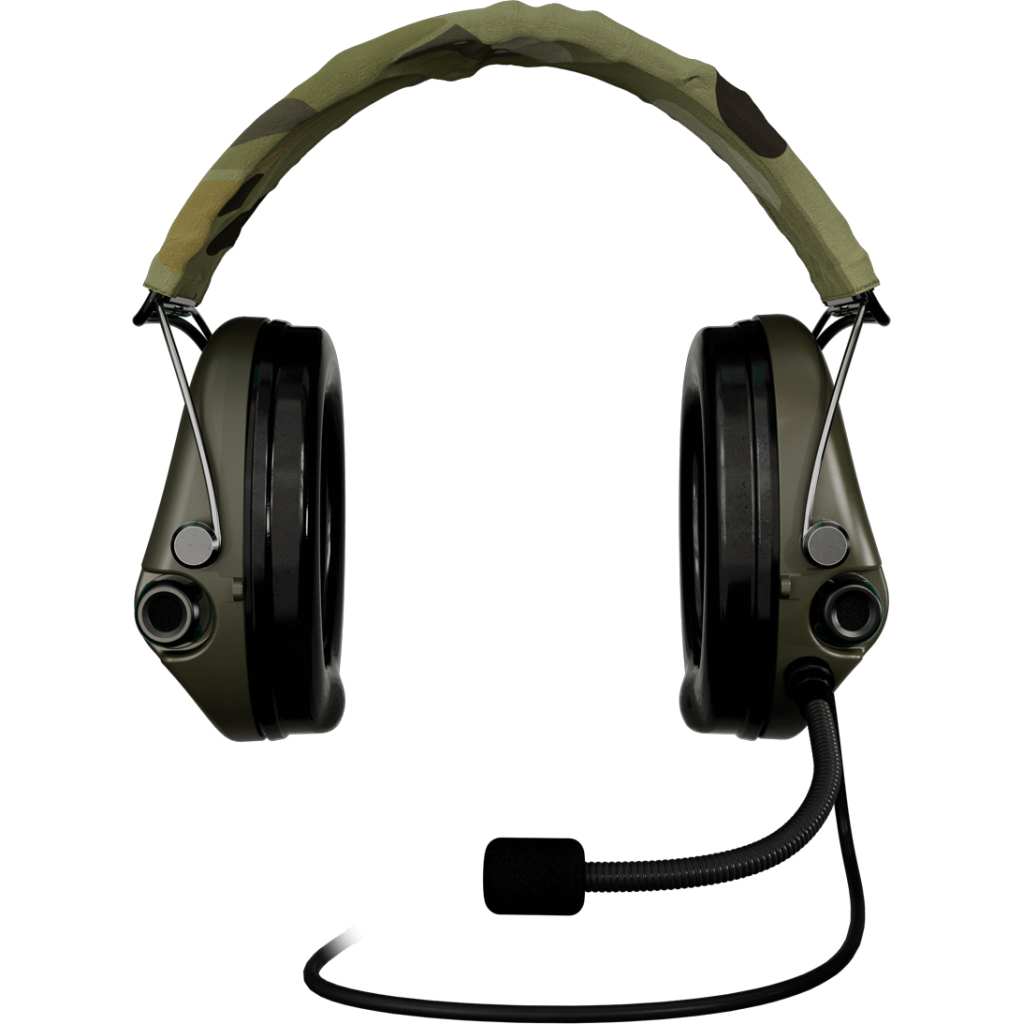 Тактичні навушники Sordin Supreme MIL CC з верхнім тримачем (75332-06-S) - зображення 1