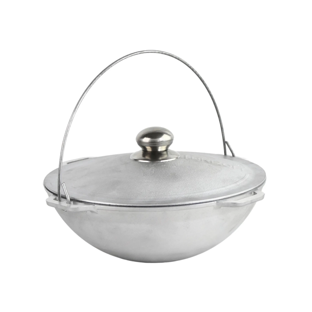 Котел туристичний Brizoll алюмінієвий азіатський з кришкою 4 л (11-004-1) - зображення 1