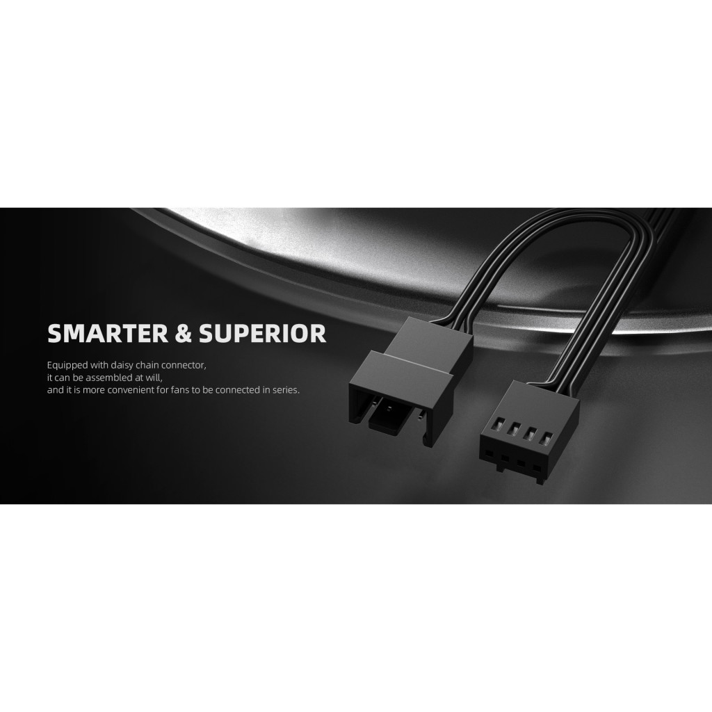 Кулер до корпусу ID-Cooling XF-120-K - зображення 7