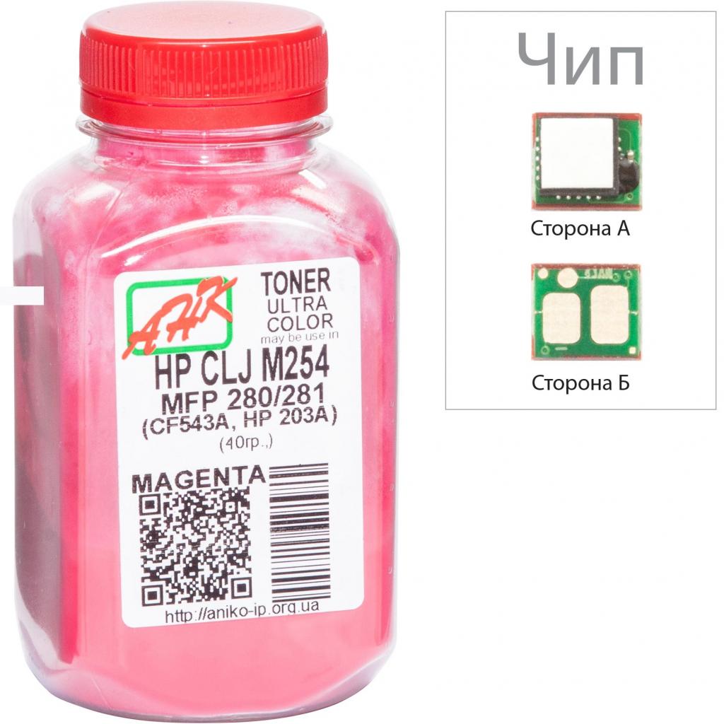 Тонер AHK HP CLJ M254/MFP280/281 40г Magenta + chip (3202790) - зображення 1