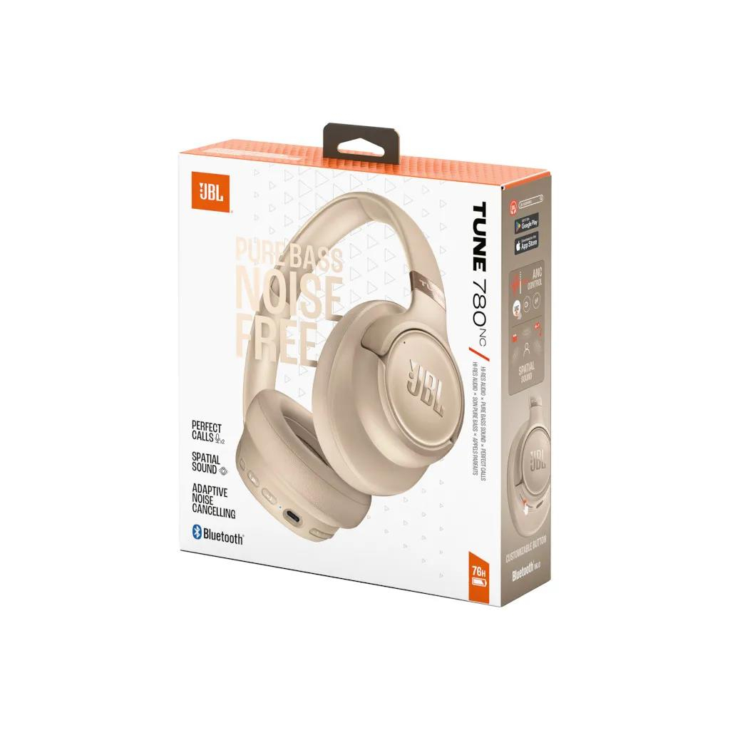 Навушники JBL Tune 780 NC Beige (JBLT780NCBEG) - зображення 10