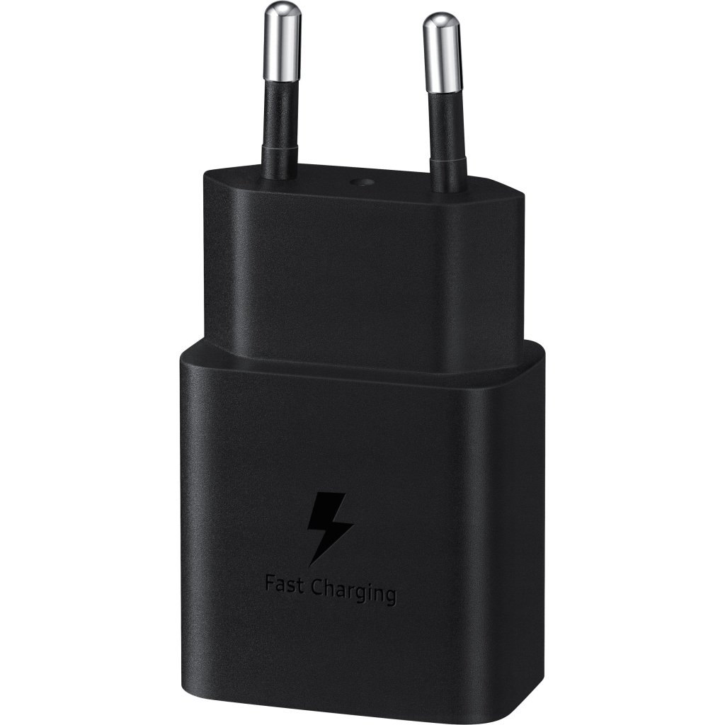 Зарядний пристрій Samsung 15W Power Adapter (w/o cable) Black (EP-T1510NBEGRU) - зображення 3
