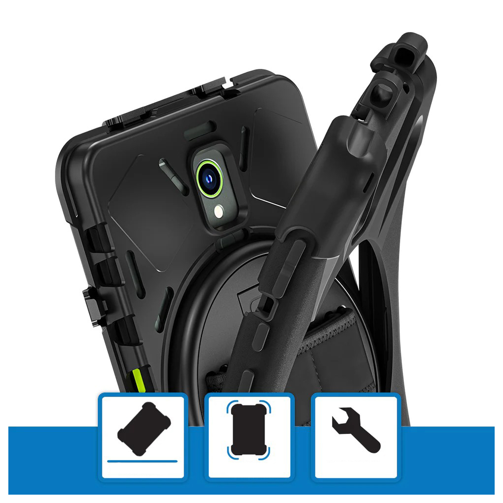 Чохол до планшета BeCover Heavy Duty Samsung Tab Active5 Pro SM-X356B/X350 10.1" Black (713558) - зображення 6