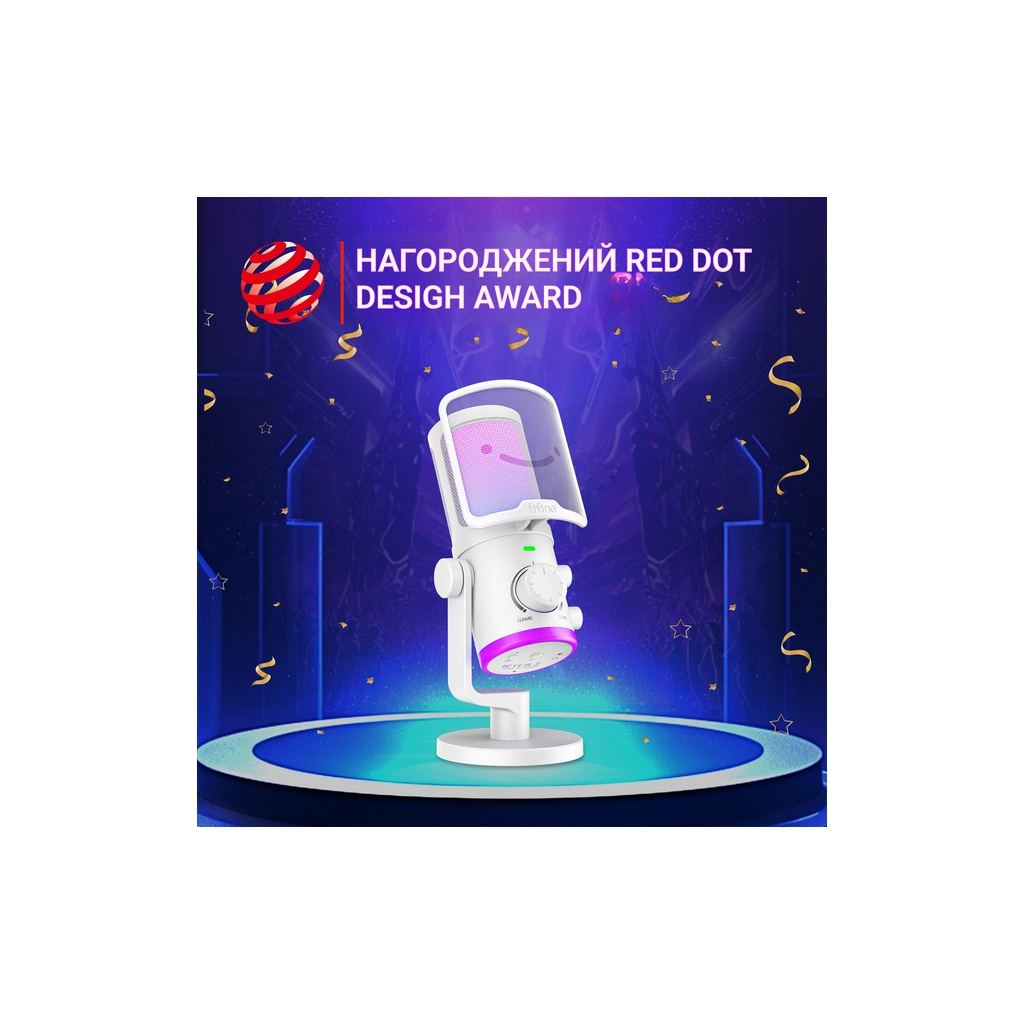 Мікрофон Fifine TAM6W White (TAM6W) - зображення 5