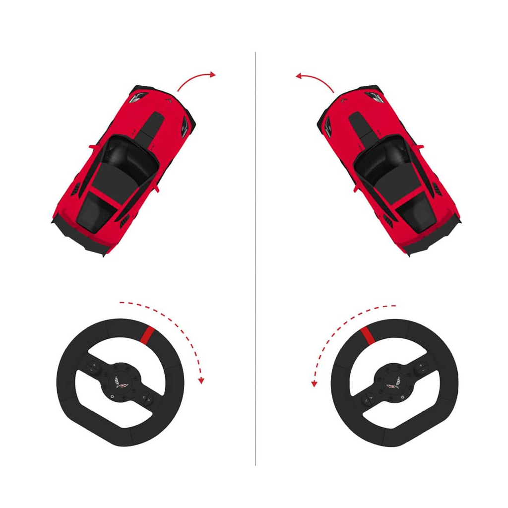 Радіокерована іграшка Sharper Image Corvette ZR1 1:16 (1212016951) - зображення 6