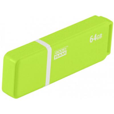 USB флеш накопичувач Goodram 64GB UMO2 Green USB 2.0 (UMO2-0640G0R11) - зображення 2