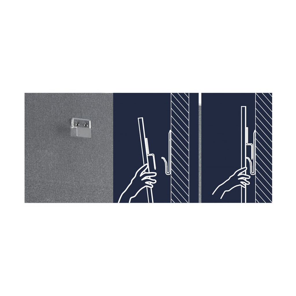 Офісна дошка Magnetoplan скляна магнітно-маркерна 2000x1000 біла Glassboard-White (13409000) - зображення 4