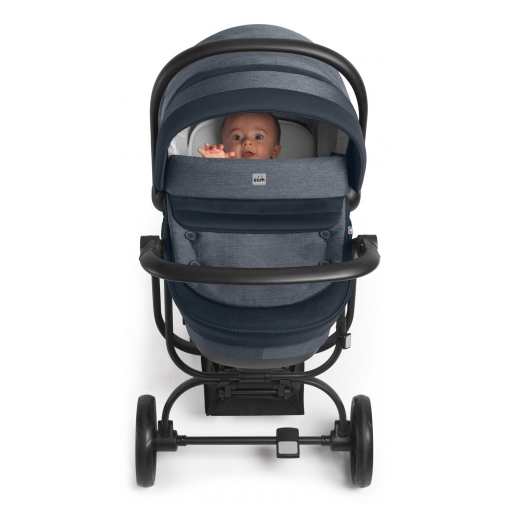 Коляска Cam 3 в 1 Taski Fashion темно-сірий (912/794) - зображення 2