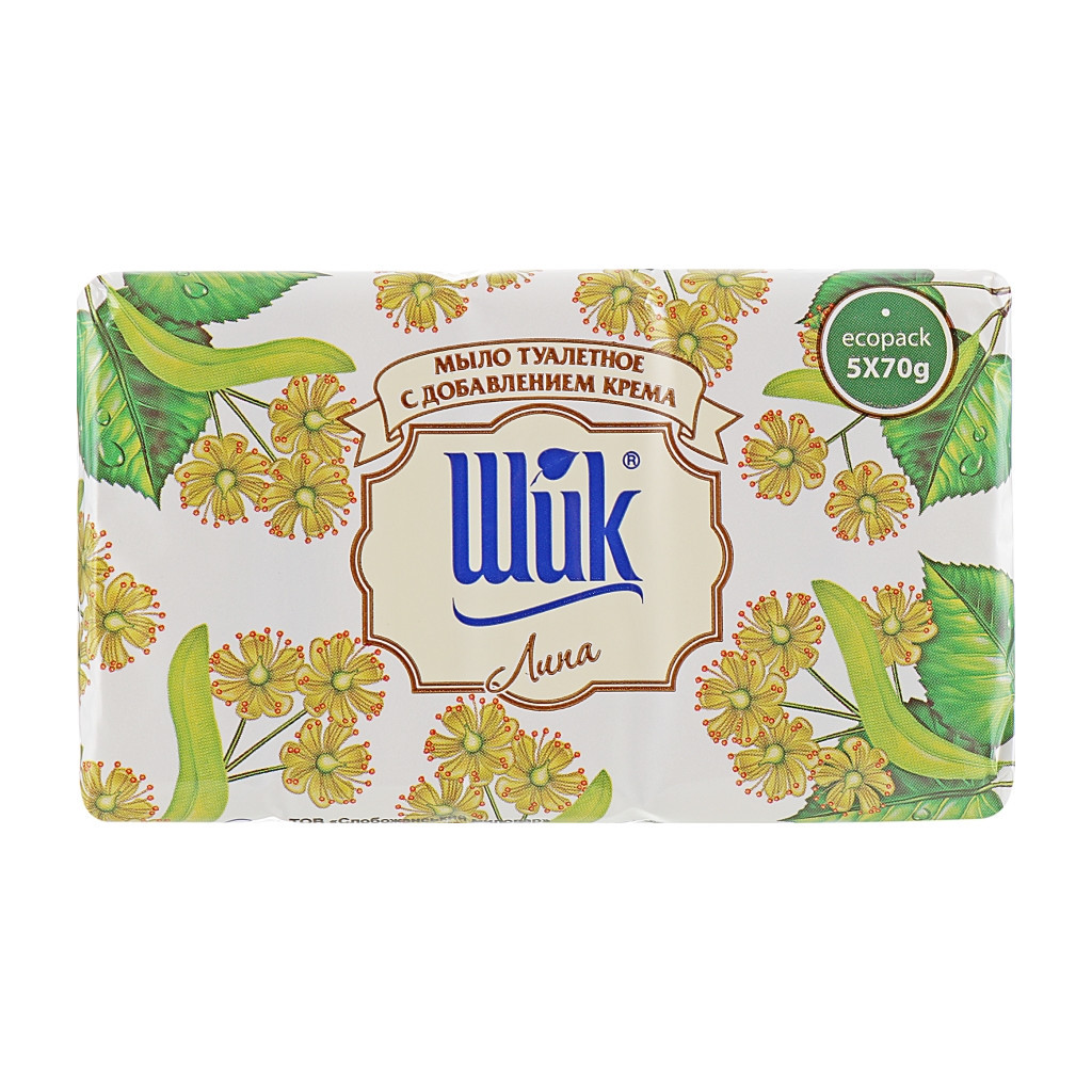 Тверде мило Shik Липа 5 х 70 г (4820023360426) - зображення 1