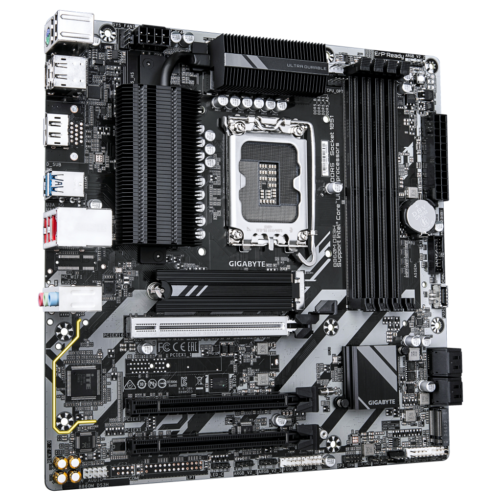 Материнська плата GIGABYTE B860M DS3H - зображення 2