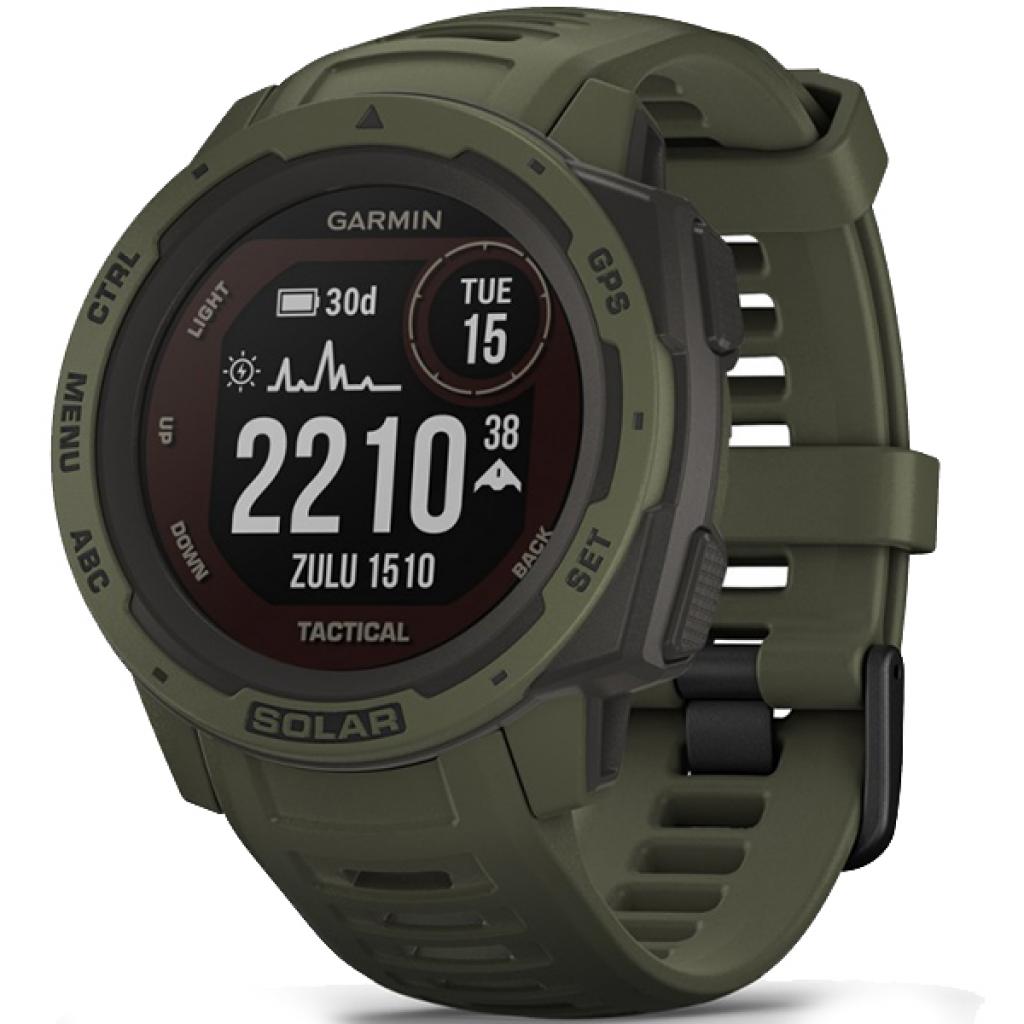 Смарт-годинник Garmin Instinct Solar, Tactical Edition, Moss (010-02293-04) - зображення 1