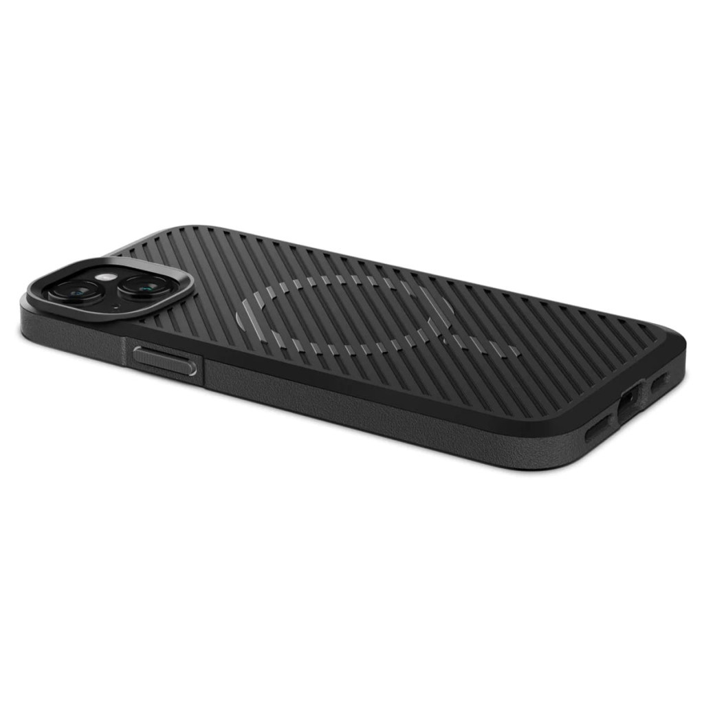 Чохол до мобільного телефона Spigen Apple iPhone 15 Core Armor MagFit Matte Black (ACS06480) - зображення 4