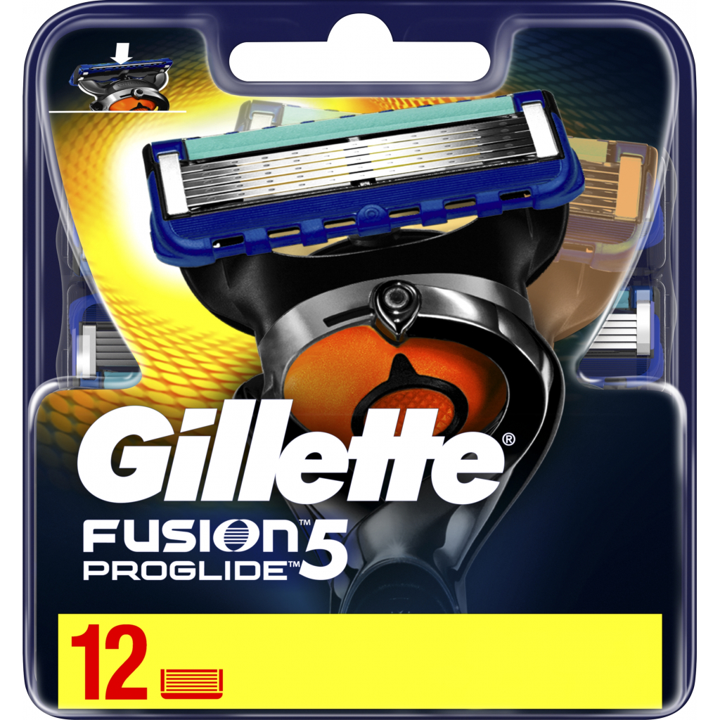 Змінні касети Gillette Fusion ProGlide 12 шт (7702018085934) - зображення 2