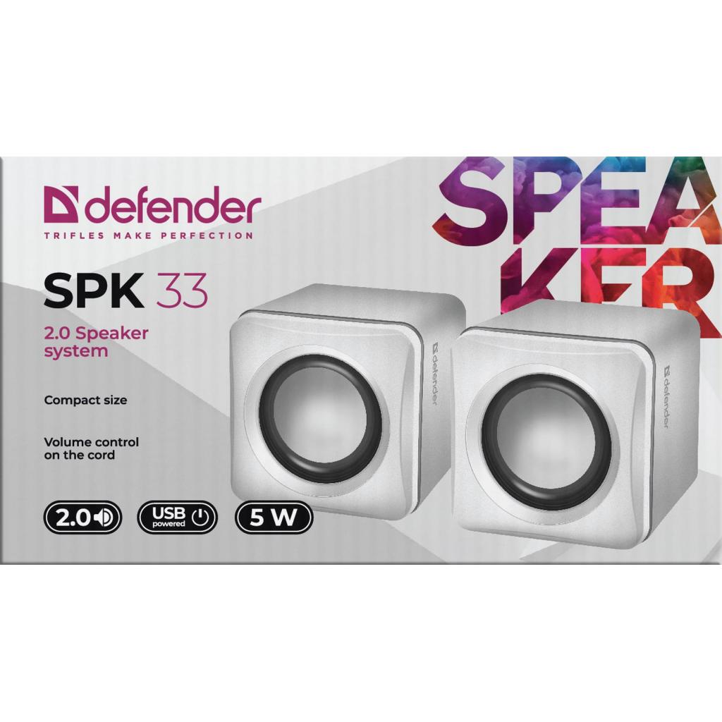 Акустична система Defender SPK 33 White (65631) - зображення 3