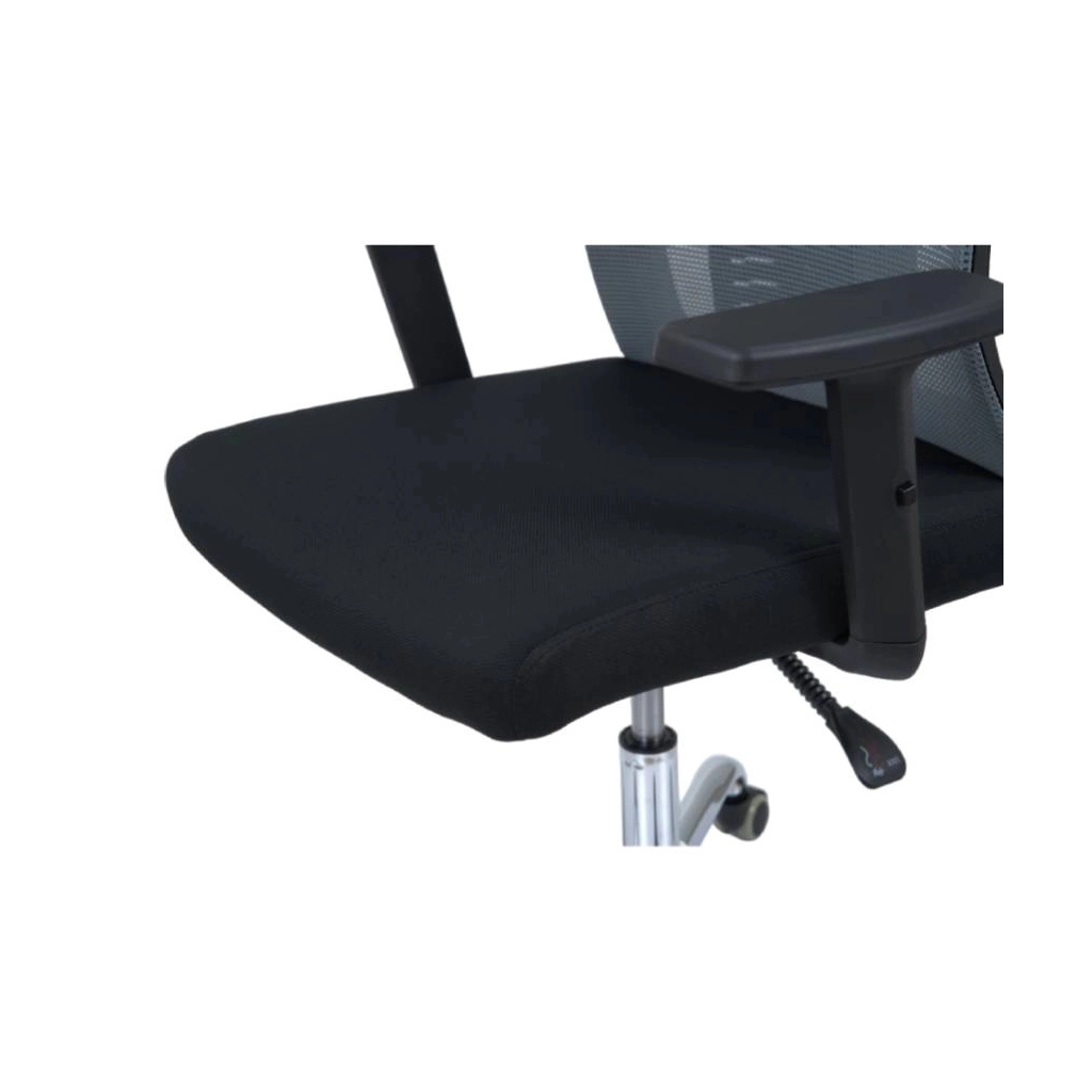 Офісне крісло Аклас Еліот (MS918) ANF Сірий (Сірий/Чорний) (00147343) - зображення 5