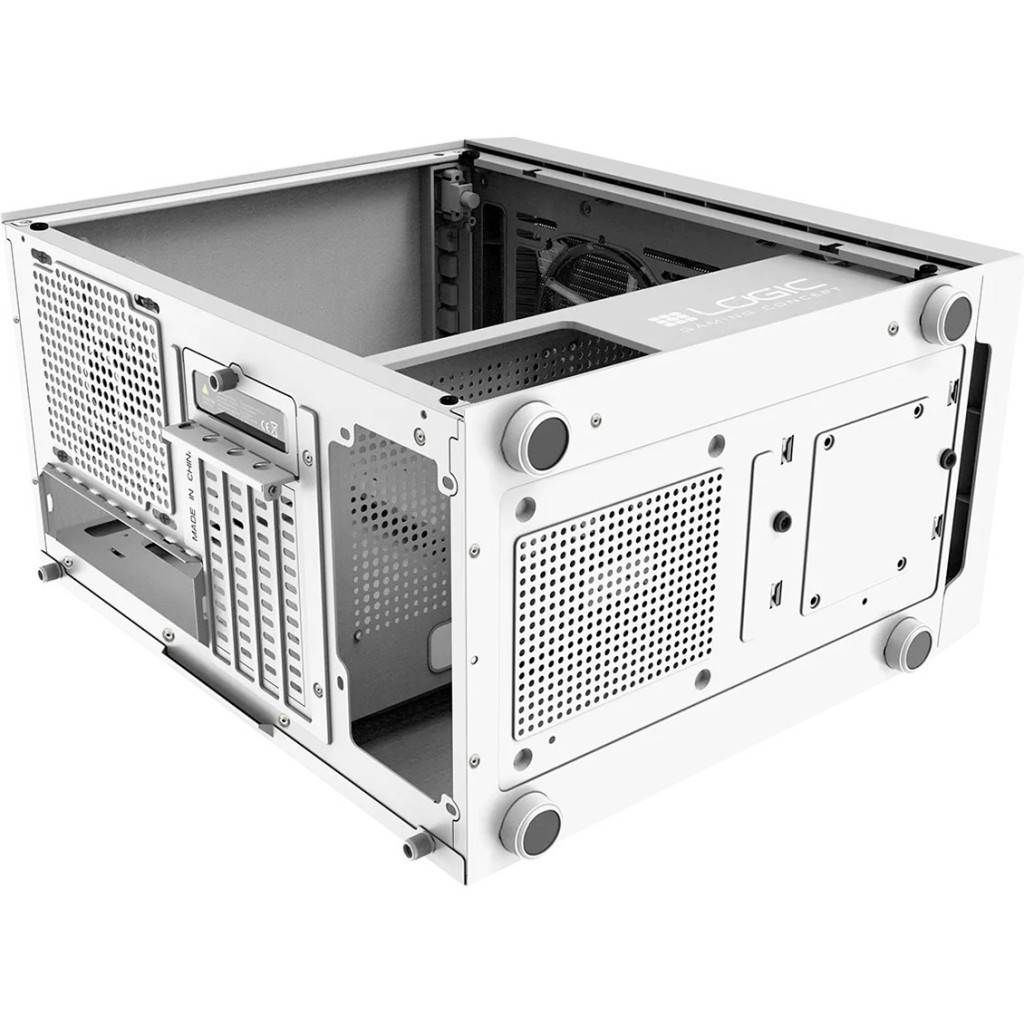 Корпус Logic concept ATOS MESH+GLASS ARGB fans 3x120mm WHITE (AM-ATOS-20-0000000-0002) - зображення 10