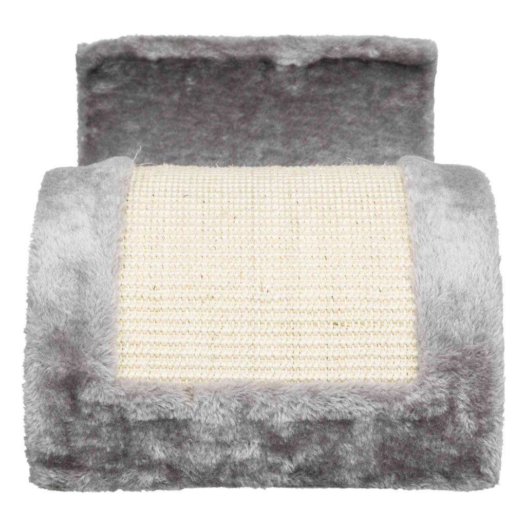 Дряпка (кігтеточка) для котів Trixie Хвиля 29 x 18 x 50 см (сіра з бежевим) (4047974432624) - зображення 3