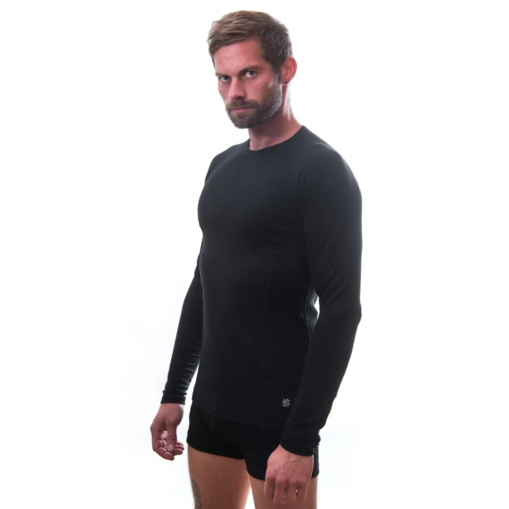 Термокофта Sensor Merino DF LS black 15100021 XXL (SM11M-black-XXL) - изображение 2