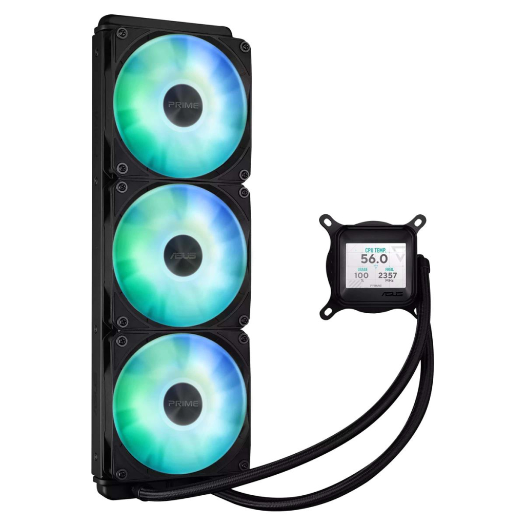 Система рідинного охолодження ASUS Prime LC 360 ARGB LCD (90RC00Z1-B0EAY0) - зображення 4