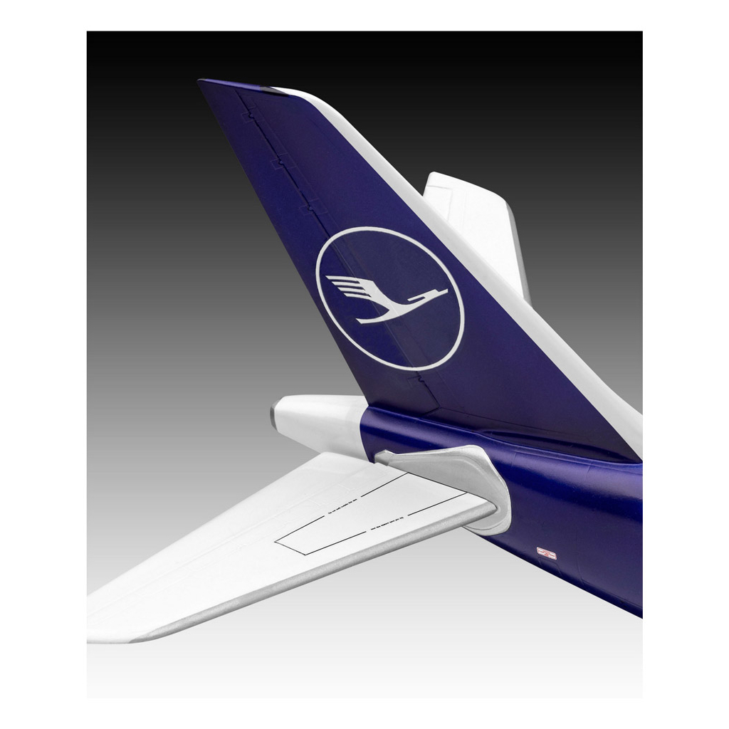 Збірна модель Revell Літак Airbus A340-300 Lufthansa рівень 4 масштаб 1:144 (RVL-03803) - зображення 4